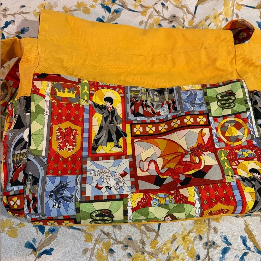 Homemade One-of-a-Kind Harry Potter Diaper/Messenger Bag